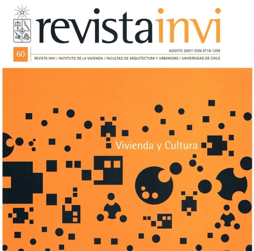 												Ver Vol. 22 Núm. 60 (2007): Vivienda y Cultura
											